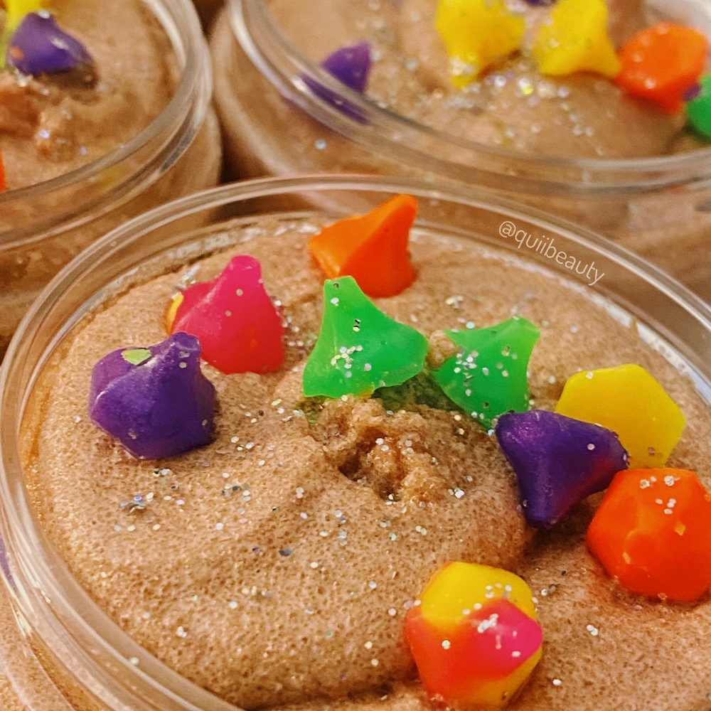 Rainbow Cookie Dough Whipped Sugar Scrub